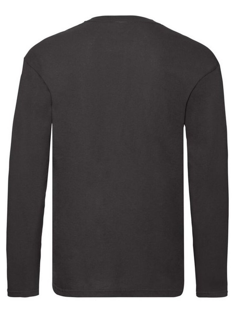 Fruit of the Loom Original Maglietta Manica Lunga Uomo Nero - Kiabi