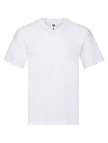 Fruit of the Loom Original Maglietta Scollo a V Adulto Unisex
