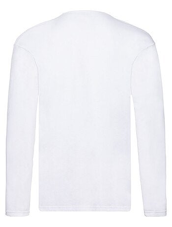 Fruit of the Loom Original Maglietta Semplice Manica Lunga Adulto Unisex
