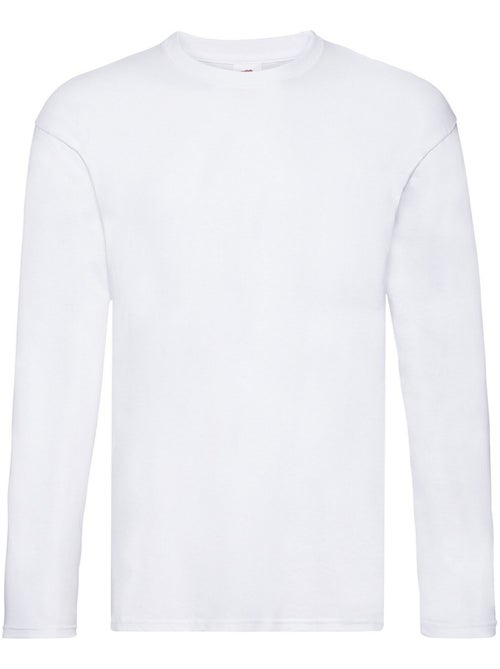 Fruit of the Loom Original Maglietta Semplice Manica Lunga Adulto Unisex - Kiabi