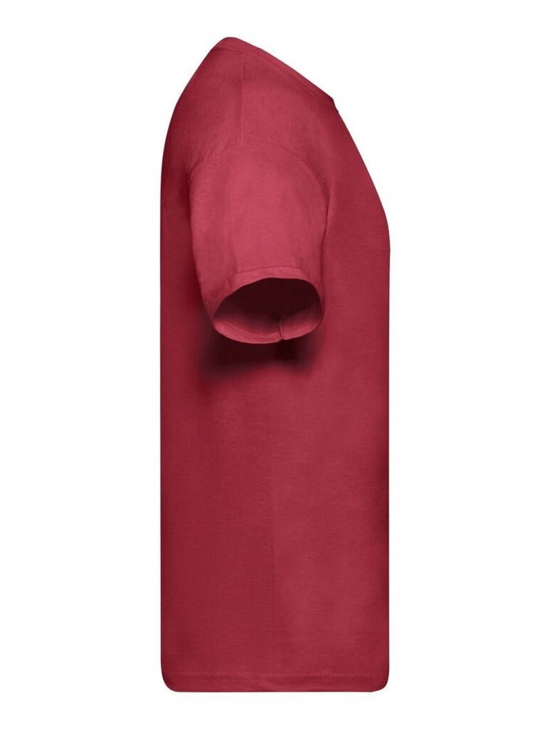 Fruit of the Loom Original Maglietta Uomo Rosso mattone - Kiabi