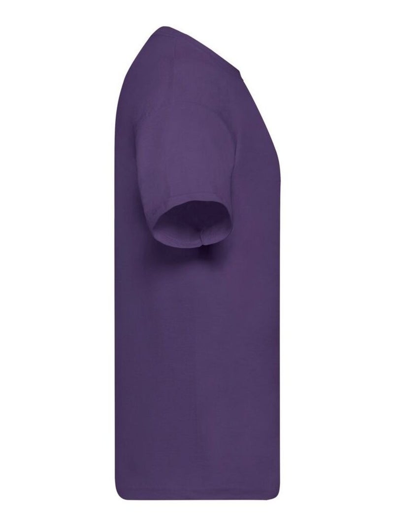 Fruit of the Loom Original Maglietta Uomo Viola prugna - Kiabi