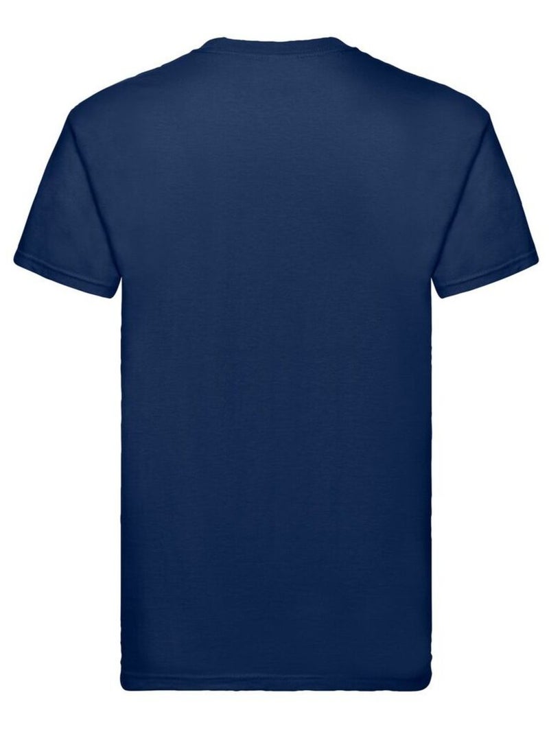 Fruit of the Loom Super Premium Maglietta Uomo Blu marino - Kiabi