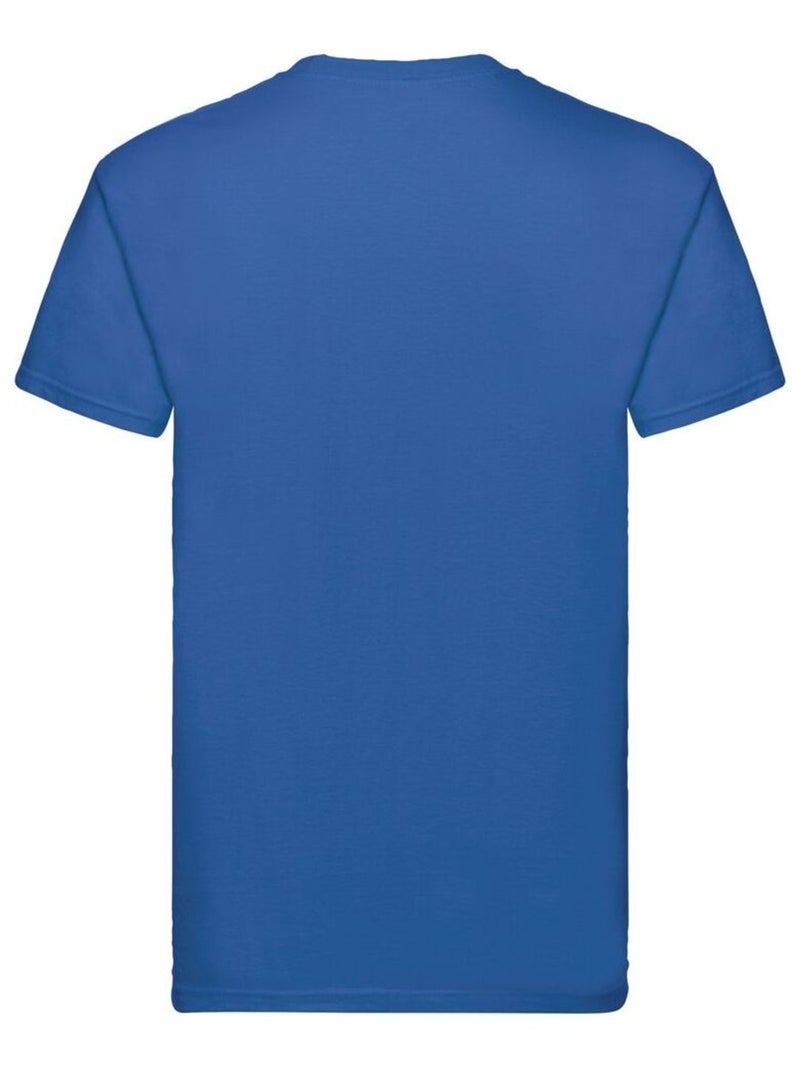 Fruit of the Loom Super Premium Maglietta Uomo Blu reale - Kiabi