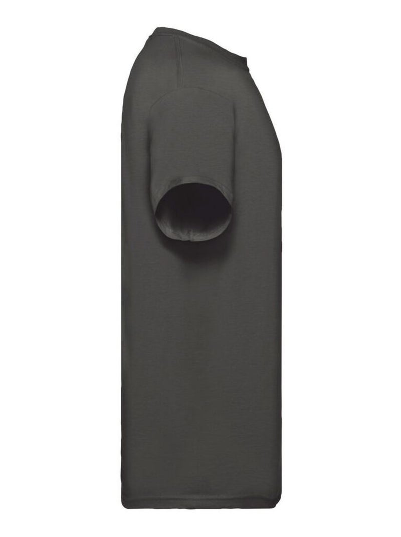 Fruit of the Loom Super Premium Maglietta Uomo Grigio scuro - Kiabi
