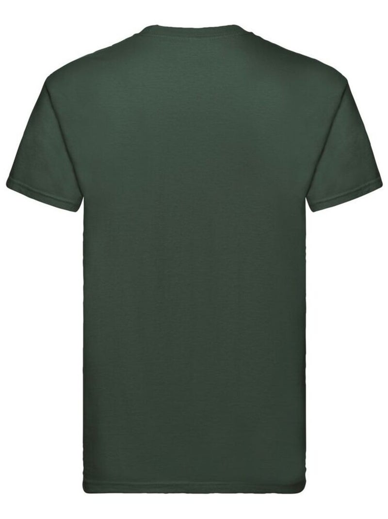 Fruit of the Loom Super Premium Maglietta Uomo Verde bottiglia - Kiabi