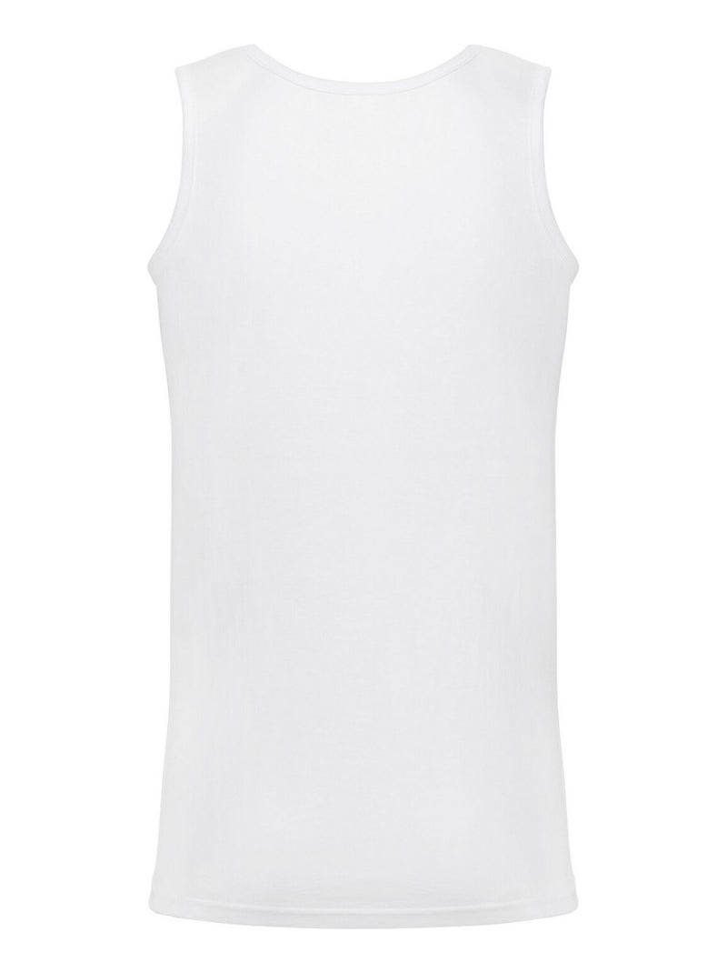 Fruit of the Loom Valueweight Athletic Canotta Adulto Unisex Bianco - Kiabi