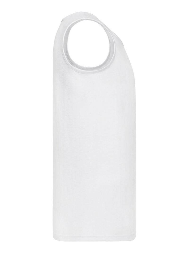 Fruit of the Loom Valueweight Athletic Canotta Adulto Unisex Bianco - Kiabi