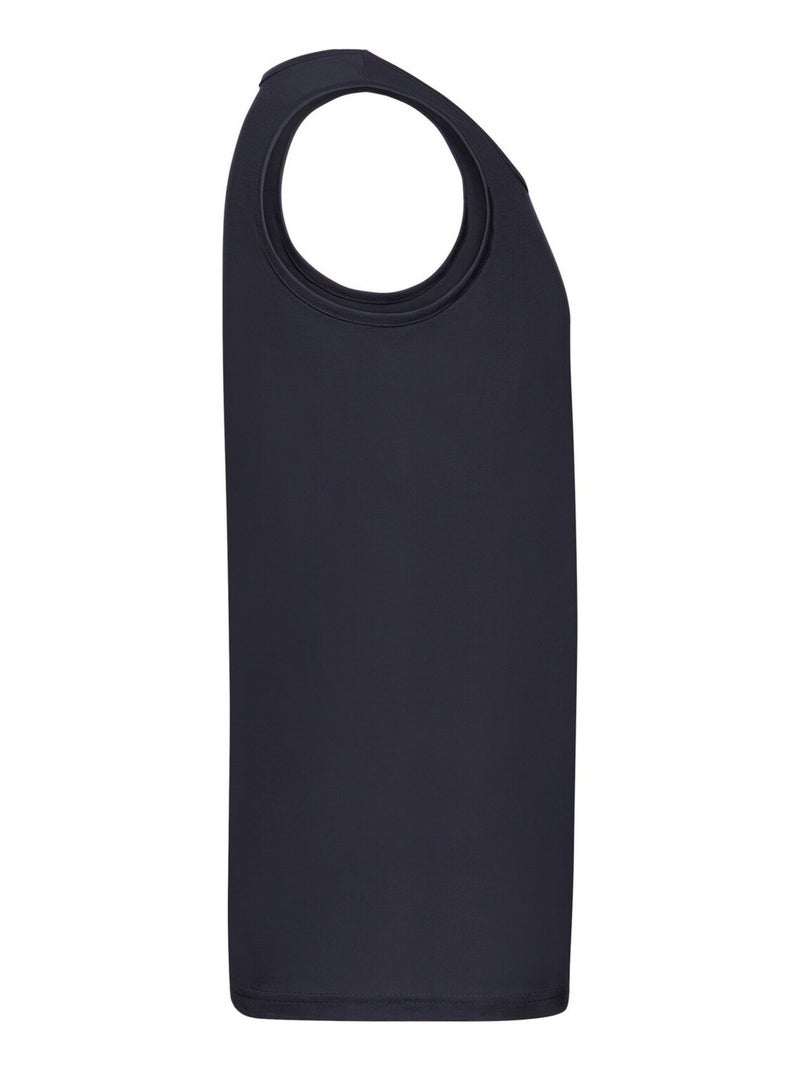 Fruit of the Loom Valueweight Athletic Canotta Adulto Unisex Blu notte - Kiabi