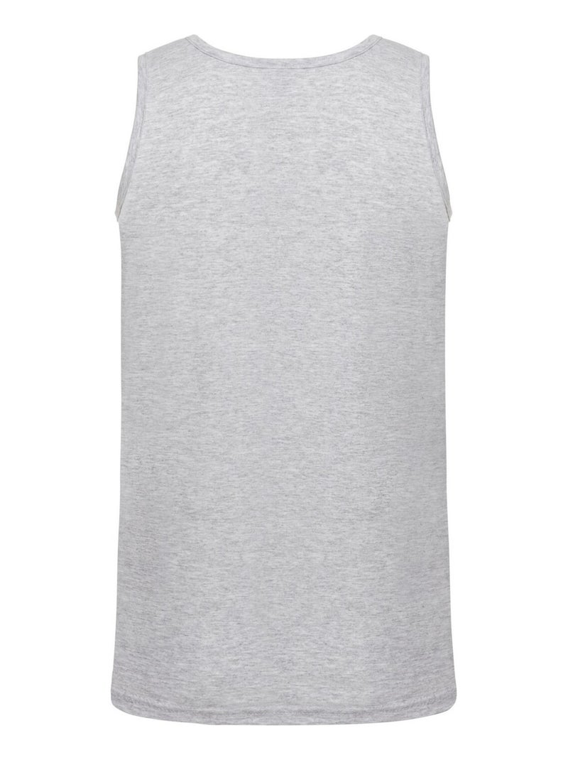 Fruit of the Loom Valueweight Athletic Canotta Adulto Unisex Grigio melangiato - Kiabi