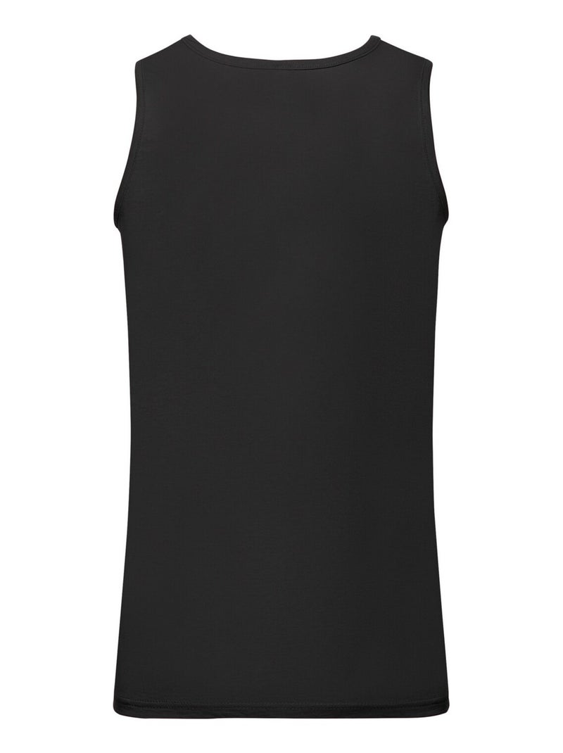 Fruit of the Loom Valueweight Athletic Canotta Adulto Unisex Nero - Kiabi