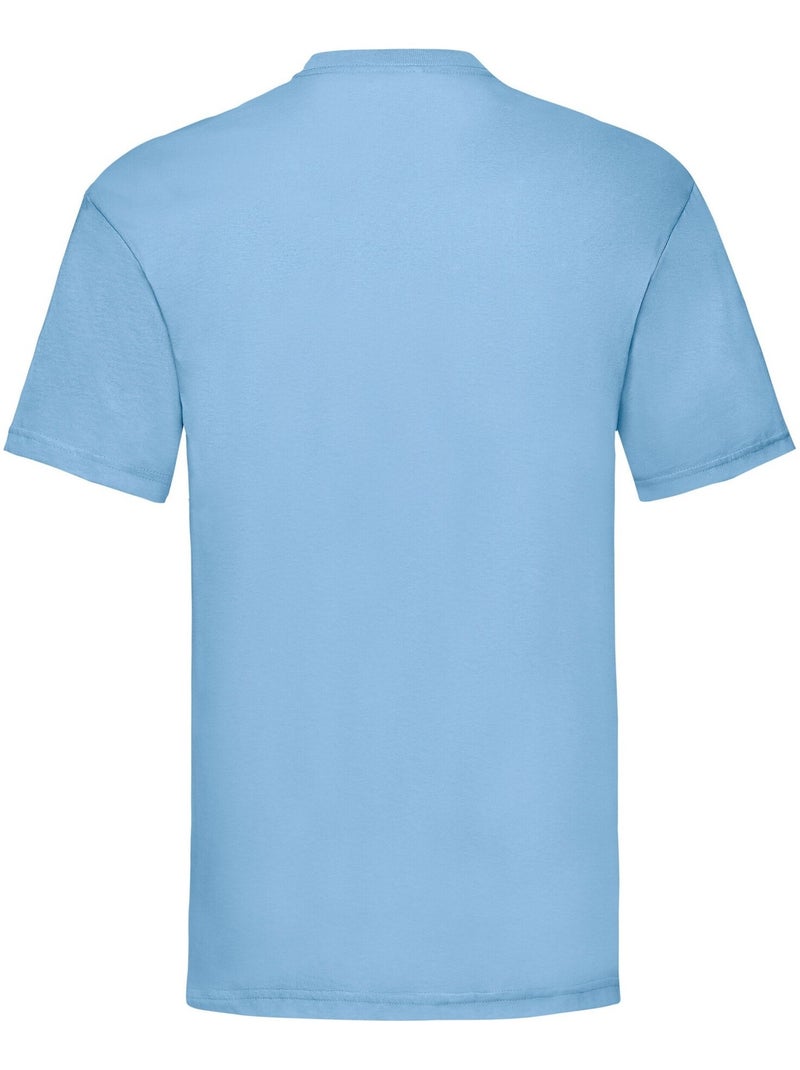 Fruit of the Loom Valueweight Maglietta Adulto Unisex Blu cielo - Kiabi