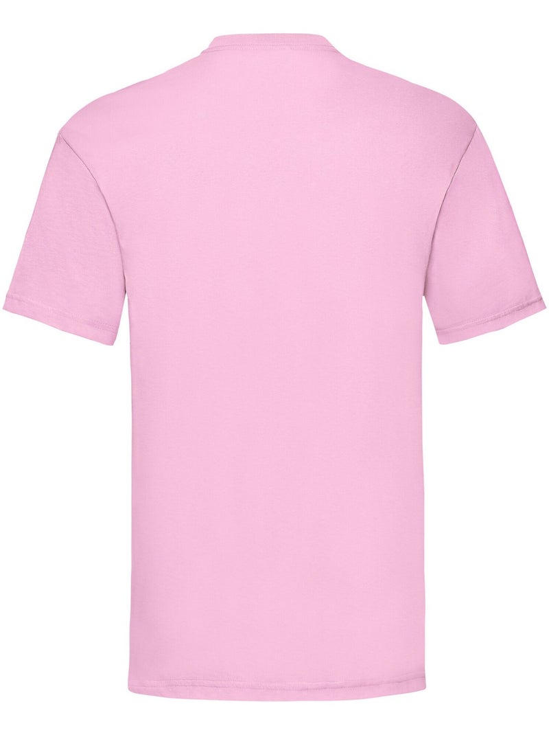 Fruit of the Loom Valueweight Maglietta Adulto Unisex Rosa chiaro - Kiabi