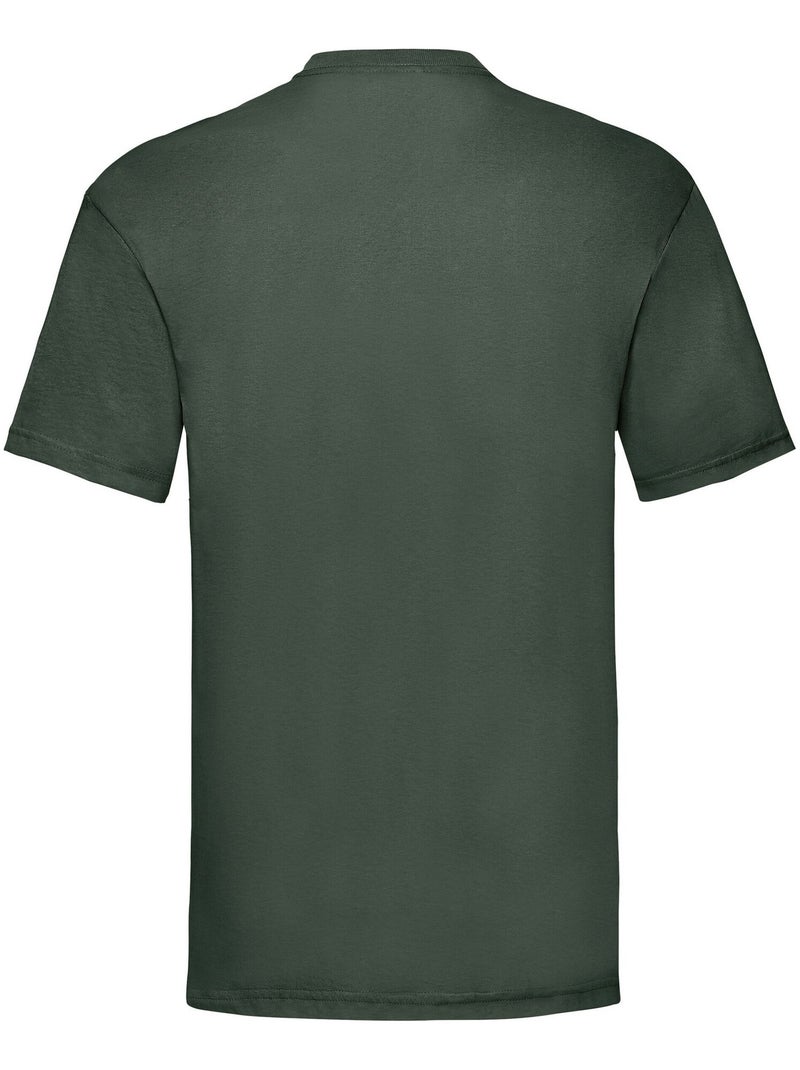 Fruit of the Loom Valueweight Maglietta Adulto Unisex Verde bottiglia - Kiabi