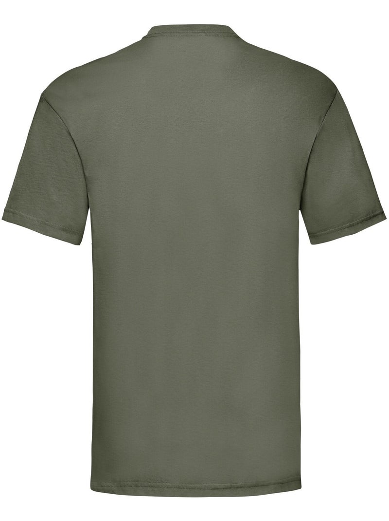 Fruit of the Loom Valueweight Maglietta Adulto Unisex Verde oliva - Kiabi