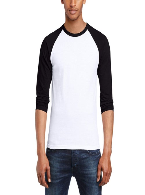 Fruit of the Loom Valueweight Maglietta Baseball Manica Lunga Uomo - Kiabi