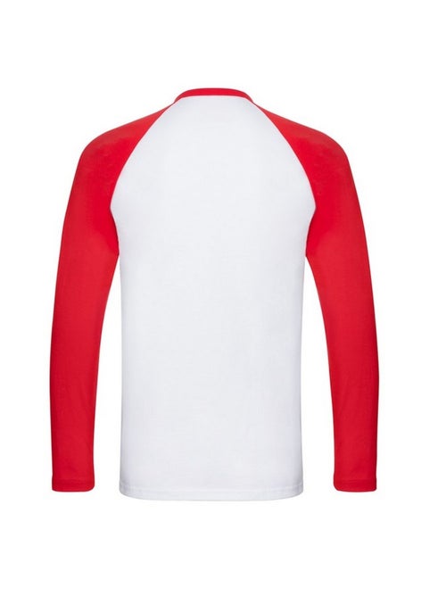 Fruit of the Loom Valueweight Maglietta Baseball Manica Lunga Uomo - Kiabi