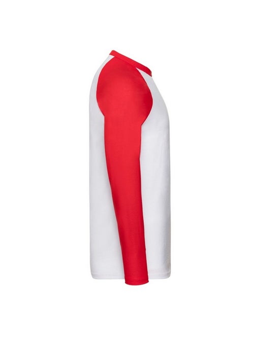 Fruit of the Loom Valueweight Maglietta Baseball Manica Lunga Uomo - Kiabi
