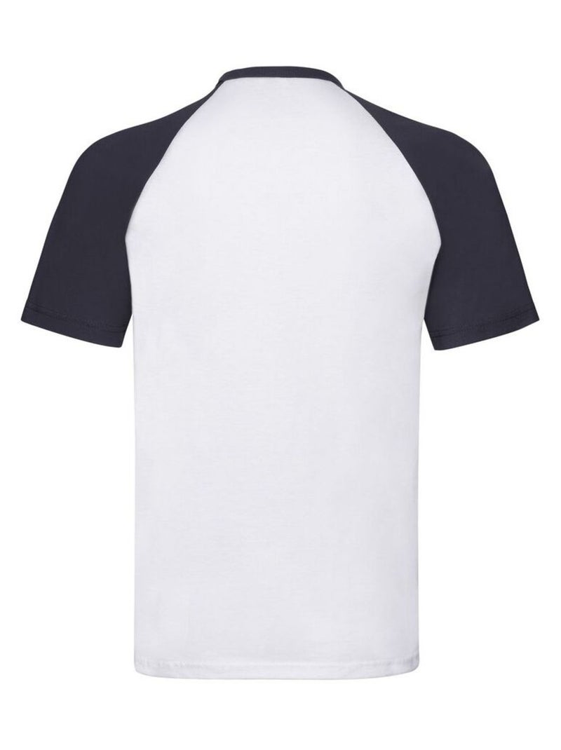 Fruit of the Loom Valueweight Maglietta Baseball Uomo Bianco - Kiabi
