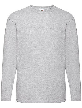 Fruit of the Loom Valueweight Maglietta Manica Lunga Adulto Unisex