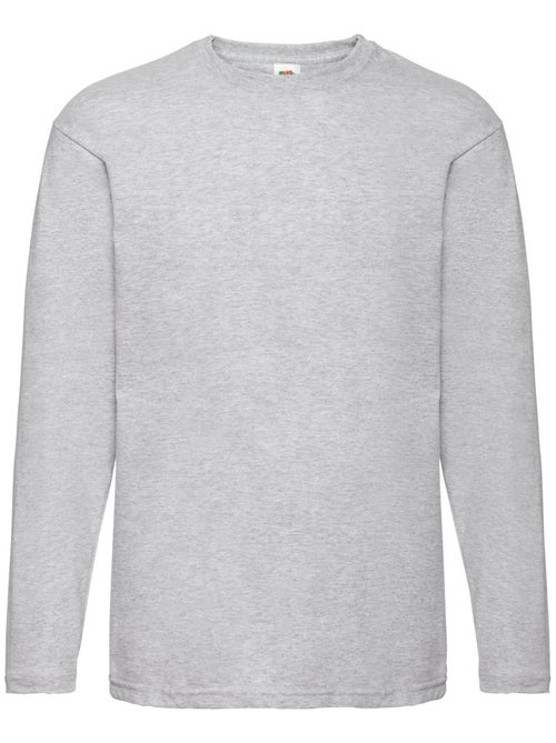 Fruit of the Loom Valueweight Maglietta Manica Lunga Adulto Unisex - Kiabi