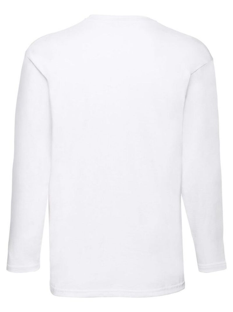 Fruit of the Loom Valueweight Maglietta Manica Lunga Uomo Bianco - Kiabi