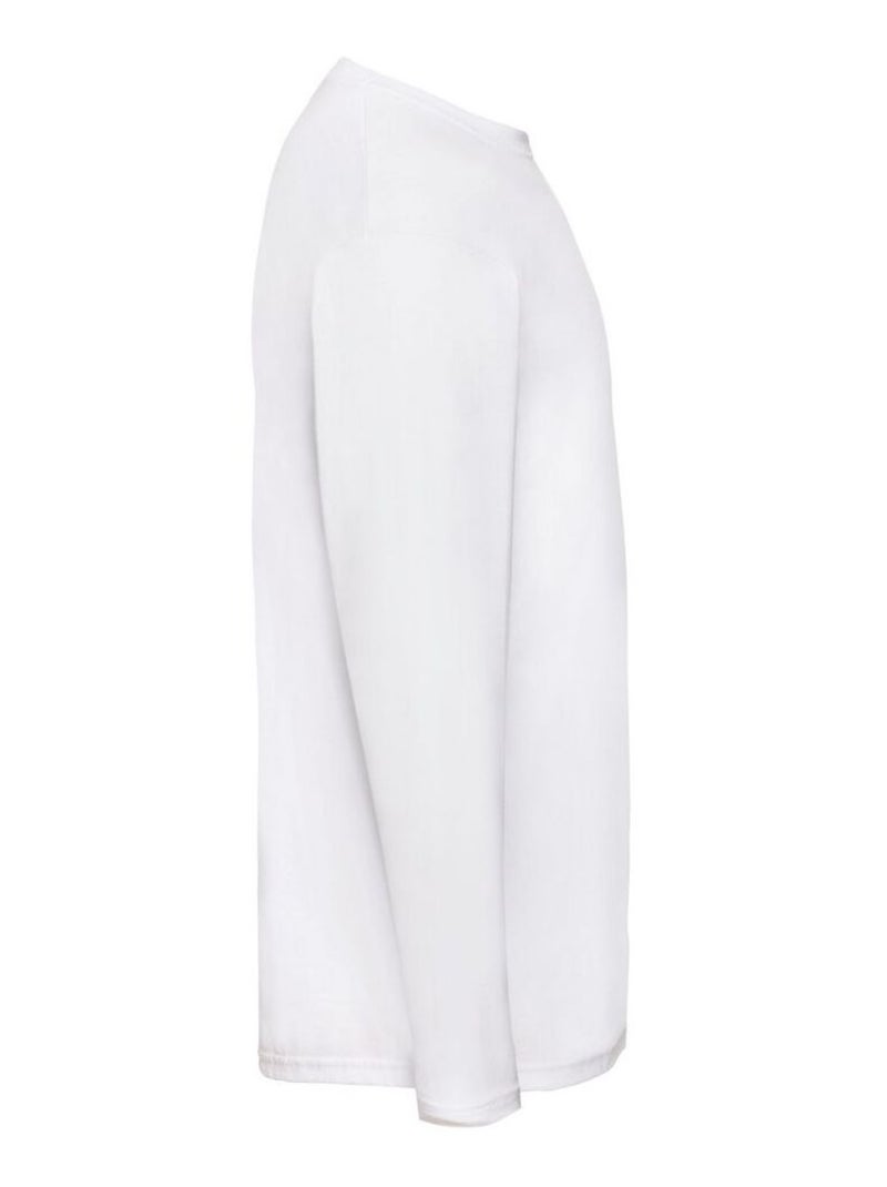 Fruit of the Loom Valueweight Maglietta Manica Lunga Uomo Bianco - Kiabi