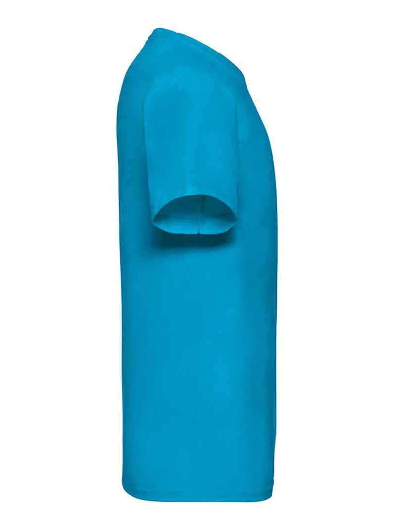 Fruit of the Loom Valueweight Maglietta Scollo a V Adulto Unisex Blu azzurro - Kiabi