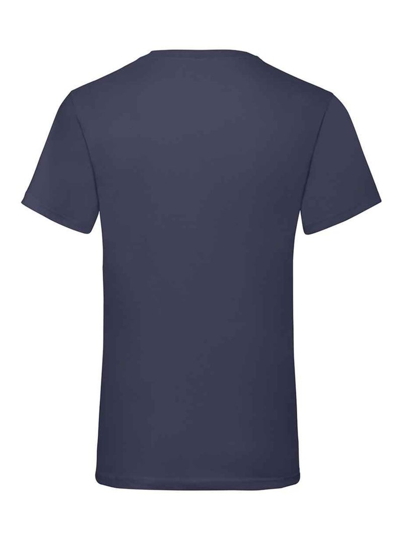 Fruit of the Loom Valueweight Maglietta Scollo a V Adulto Unisex Blu notte - Kiabi