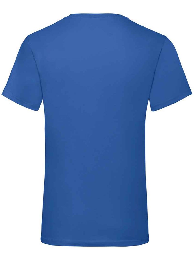 Fruit of the Loom Valueweight Maglietta Scollo a V Adulto Unisex Blu reale - Kiabi