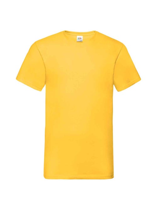 Fruit of the Loom Valueweight Maglietta Scollo a V Adulto Unisex - Kiabi Fruit of the Loom Valueweight Maglietta Scollo a V Adulto Unisex - Kiabi