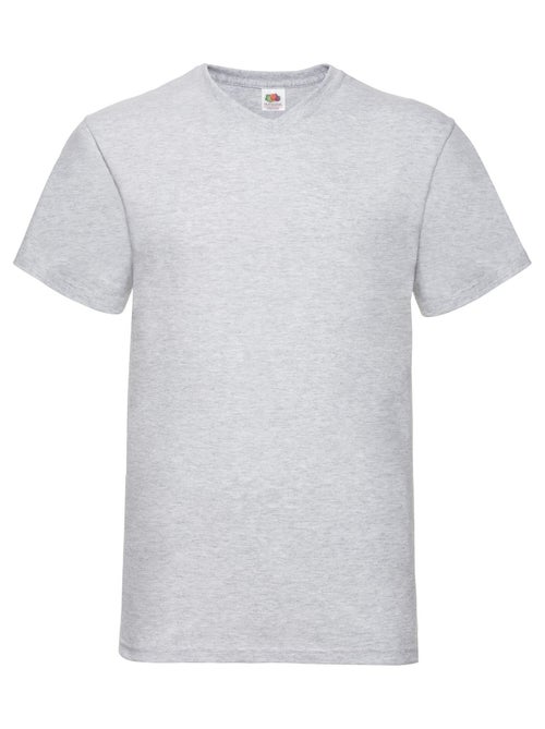 Fruit of the Loom Valueweight Maglietta Scollo a V Adulto Unisex - Kiabi Fruit of the Loom Valueweight Maglietta Scollo a V Adulto Unisex - Kiabi