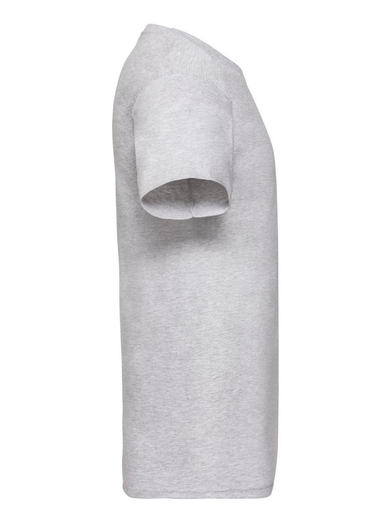 Fruit of the Loom Valueweight Maglietta Scollo a V Adulto Unisex Grigio melangiato - Kiabi