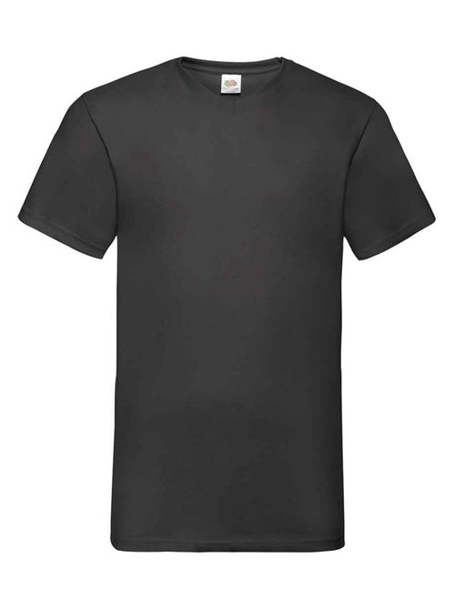 Fruit of the Loom Valueweight Maglietta Scollo a V Adulto Unisex - Kiabi Fruit of the Loom Valueweight Maglietta Scollo a V Adulto Unisex - Kiabi