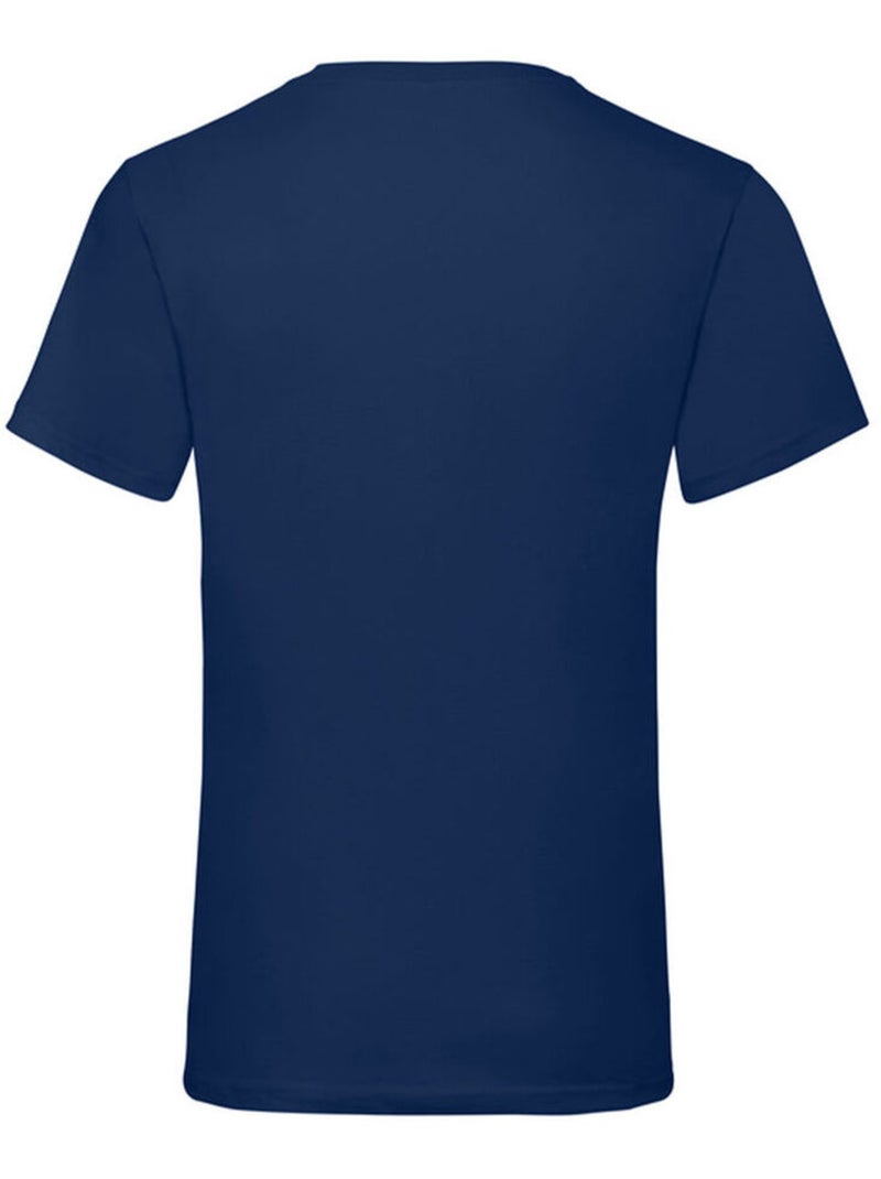 Fruit of the Loom Valueweight Maglietta Scollo a V Uomo Blu marino - Kiabi