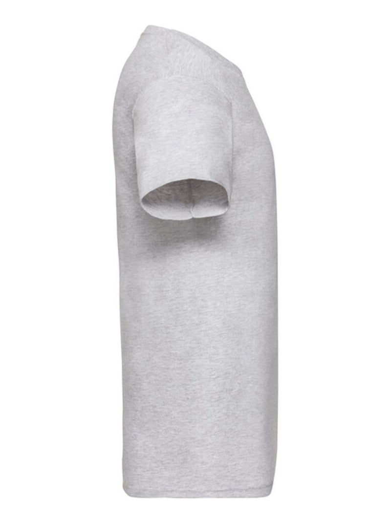 Fruit of the Loom Valueweight Maglietta Scollo a V Uomo Grigio melangiato - Kiabi