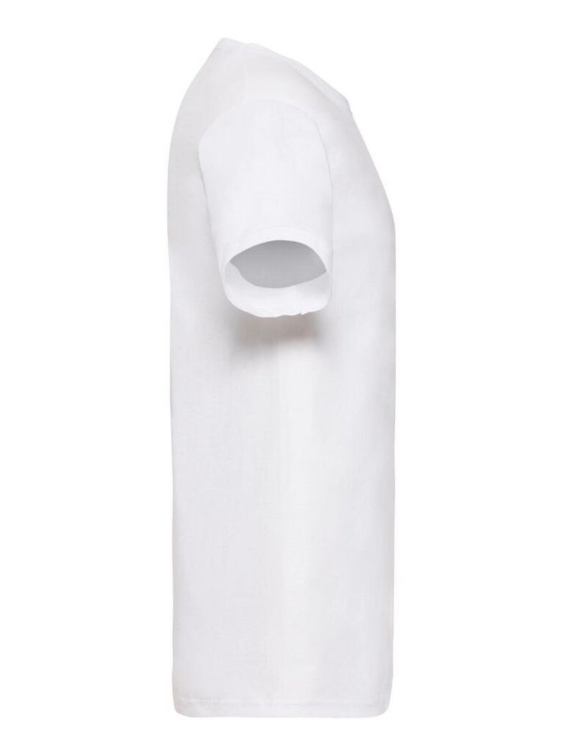 Fruit of the Loom Valueweight Maglietta Semplice Scollo a V Uomo Bianco - Kiabi