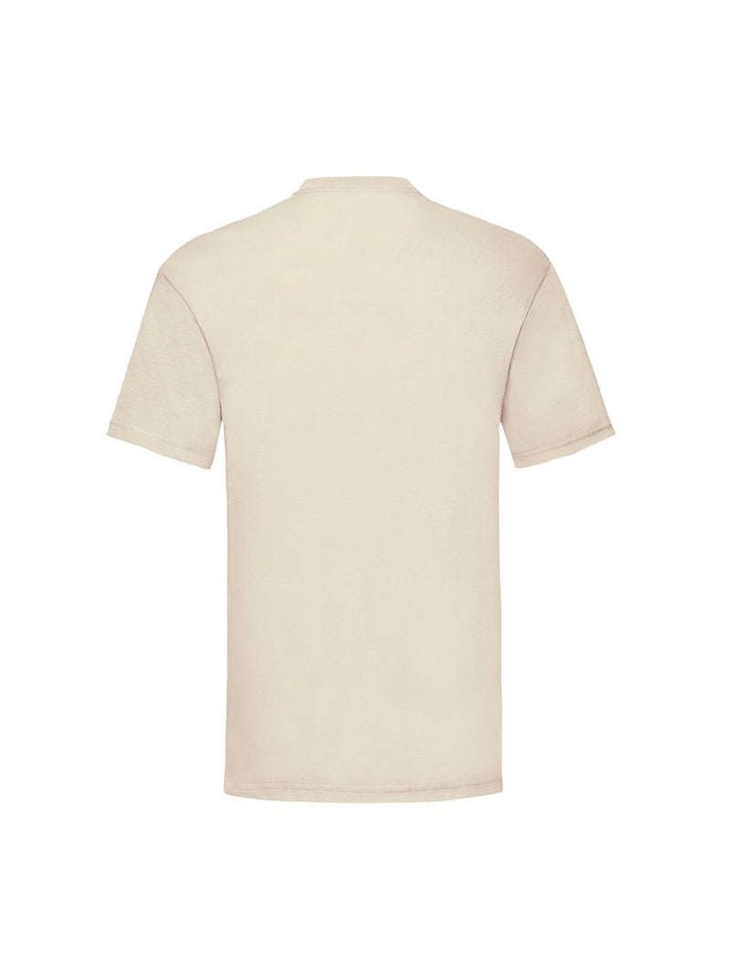 Fruit of the Loom Valueweight Maglietta Uomo Bianco Beige - Kiabi