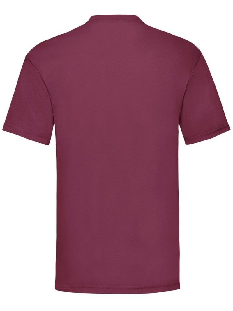 Fruit of the Loom Valueweight Maglietta Uomo Bordeaux - Kiabi