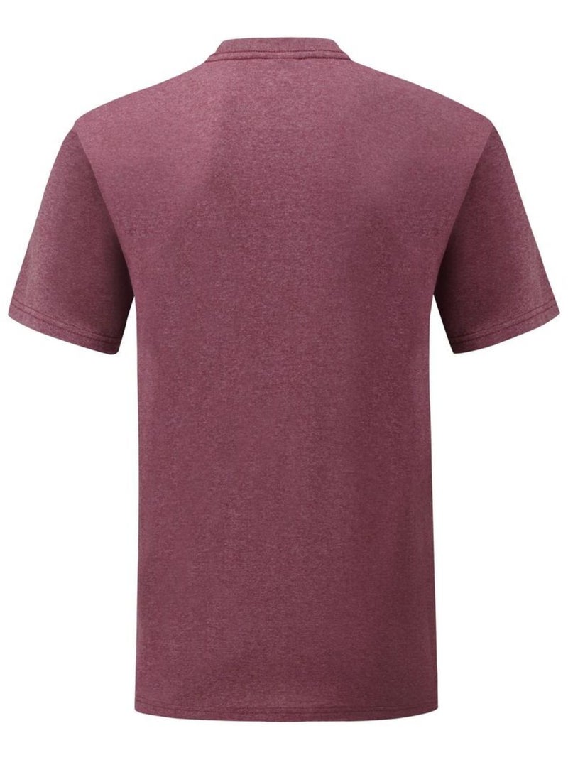 Fruit of the Loom Valueweight Maglietta Uomo Bordeaux - Kiabi