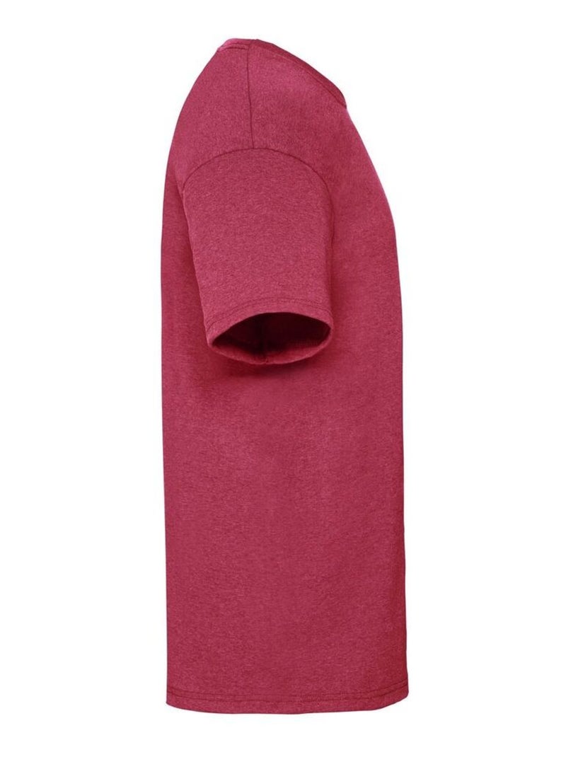 Fruit of the Loom Valueweight Maglietta Uomo Rosso carminio - Kiabi