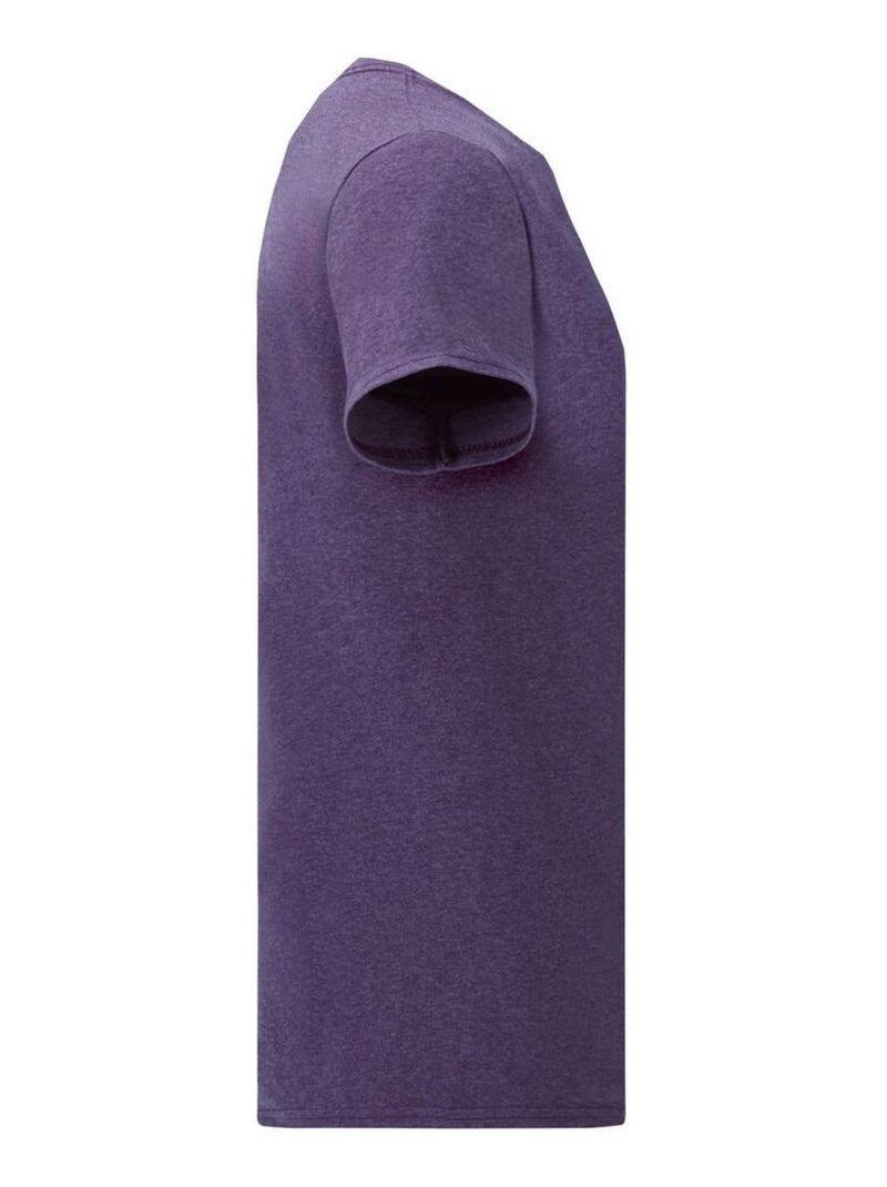 Fruit of the Loom Valueweight Maglietta Uomo Viola scuro - Kiabi