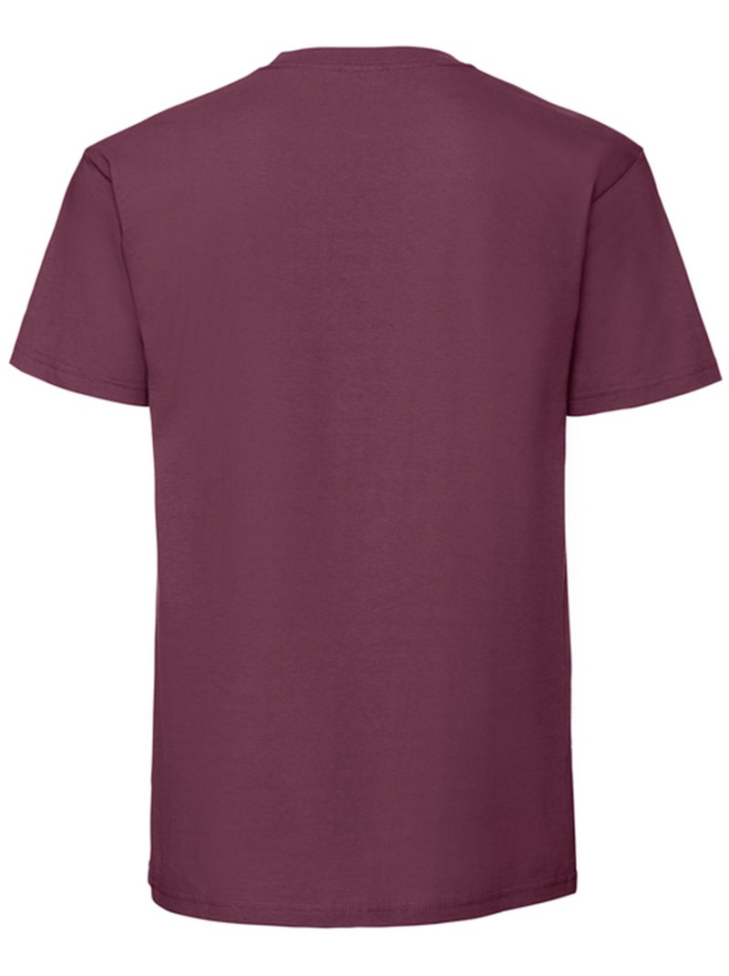 Fruit of the LoomIconic 195 Maglietta Adulto Unisex Bordeaux - Kiabi