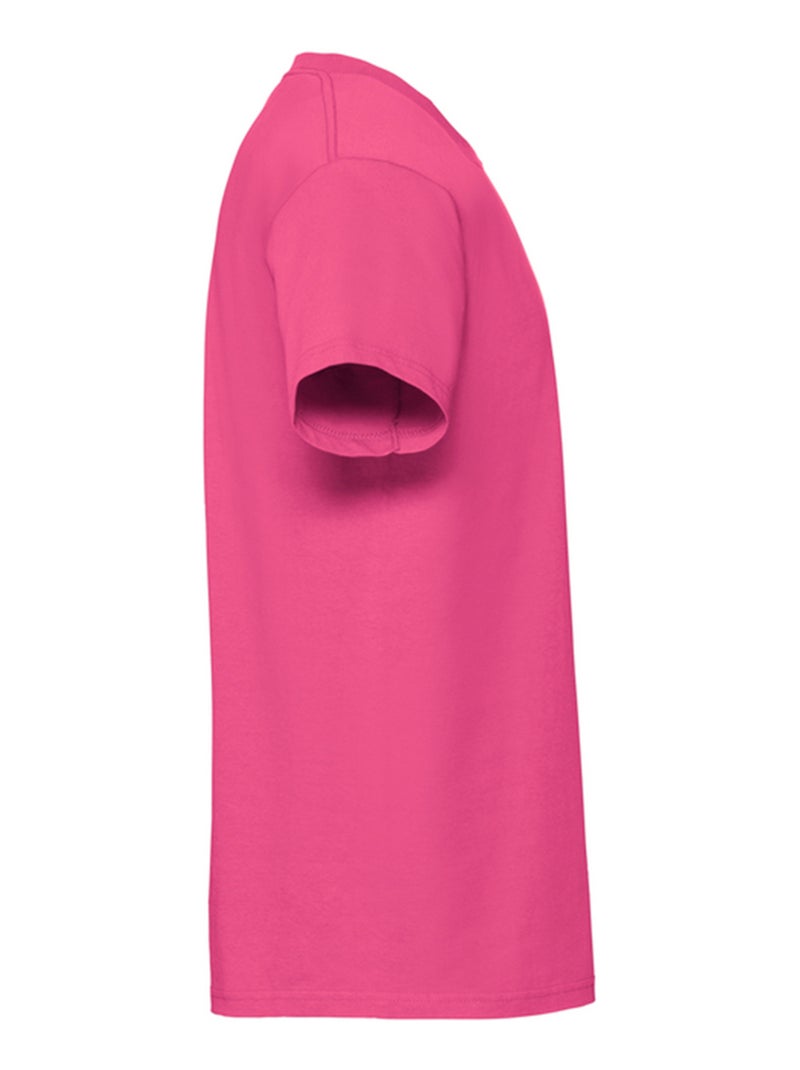 Fruit of the LoomIconic 195 Maglietta Adulto Unisex Rosa fucsia - Kiabi