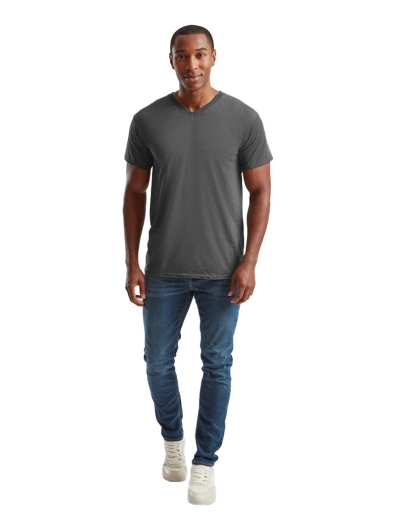 Fruit of the LoomValueweight MagliettaErica Adulto Unisex Grigio scuro - Kiabi