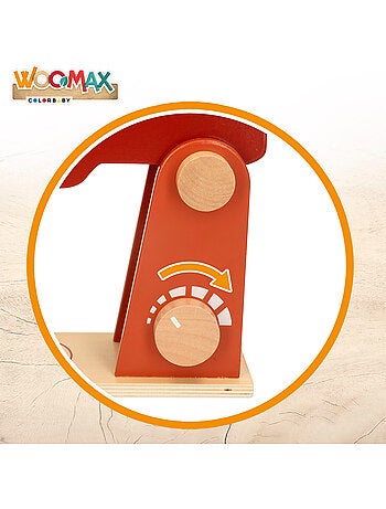 Frullatore giocattolo in legno con accessori WOOMAX