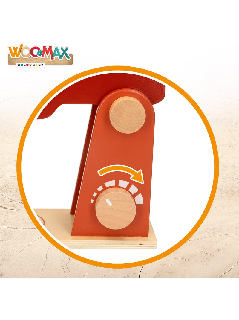 Frullatore giocattolo in legno con accessori WOOMAX N/D - Kiabi