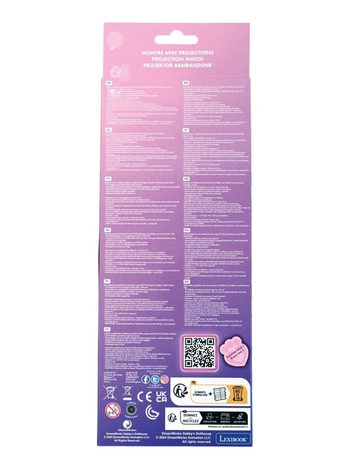 Gabby' casa delle bambole Orologio da proiezione digitale con 20 immagini da proiettare - Kiabi