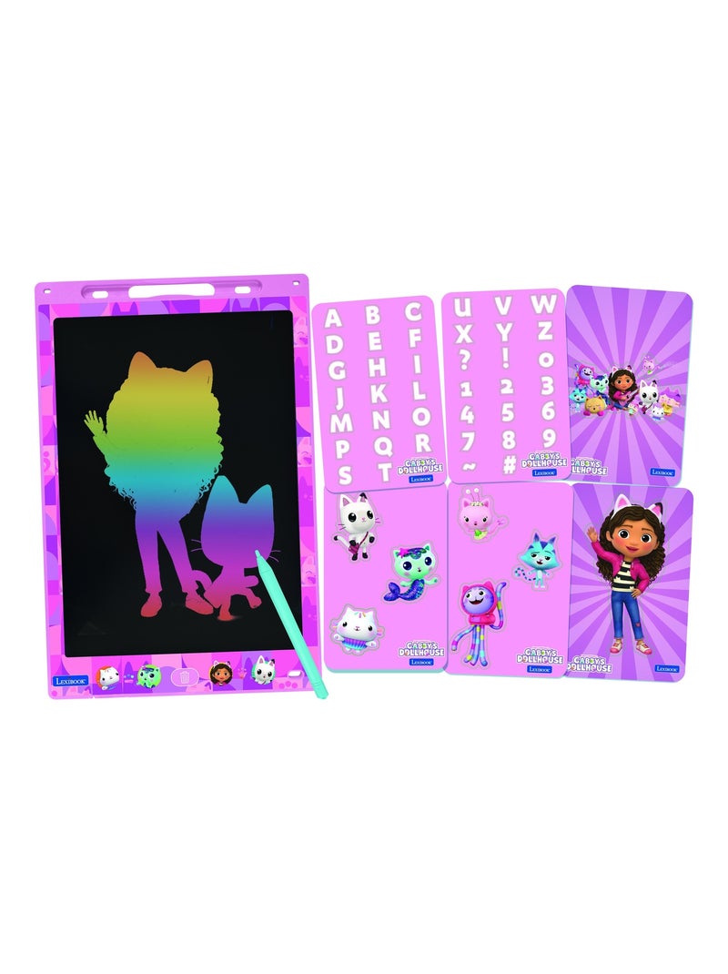 Gabby Dollhouse 11'' tavoletta E-ink multicolore per imparare a disegnare con gli stencil N/D - Kiabi