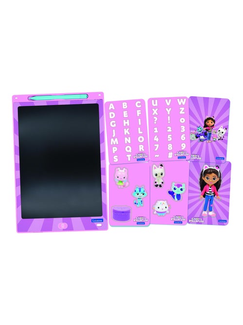 Gabby Dollhouse 11'' tavoletta E-ink multicolore per imparare a disegnare con gli stencil - Kiabi